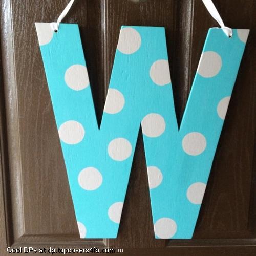 Name-Initial-W-Blue-Display-Picture